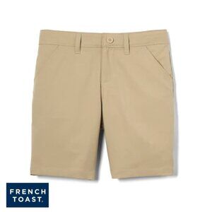2 pairs Girls’ French Toast Stretch Performance Uniform Shorts.NWOT, Sz 10